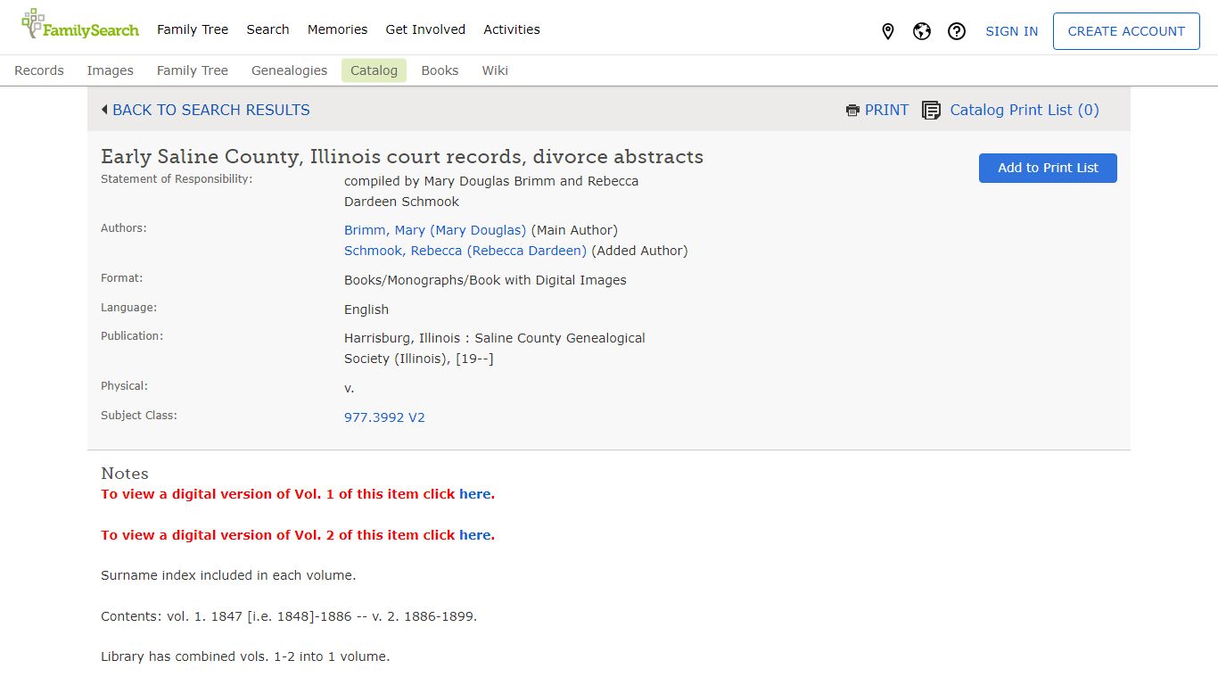 Early Saline County, Illinois court records, divorce abstracts